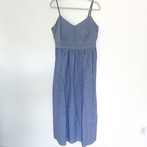 LOFT Striped Sundress, EUC, Size Large